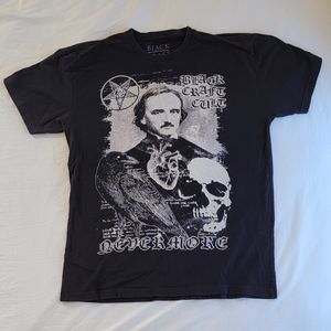 Black Craft extremely rare "Never More" Cult Tee